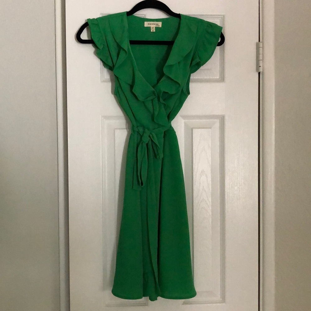 Green summer dress